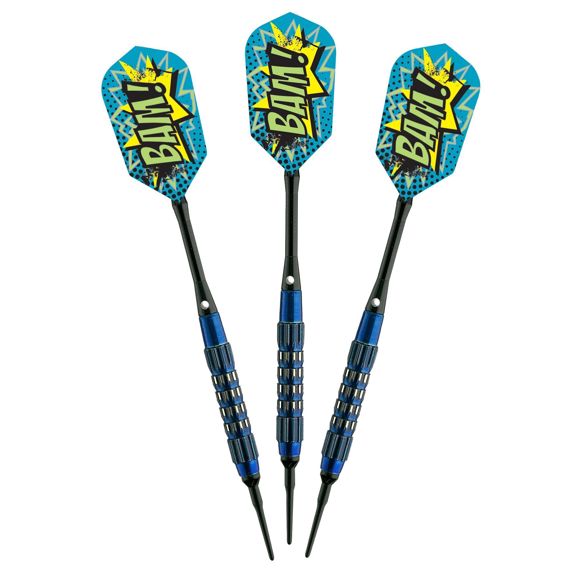 [REFURBISHED] Viper Comix BAM! Darts Soft Tip Darts Blue 18 Grams Refurbished Refurbished GLD Products 