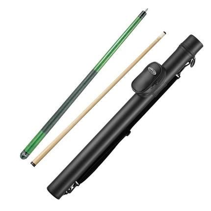 Viper Elite Series Green Wrapped Cue and Casemaster Q-Vault Supreme Black Cue Case Billiards Viper 