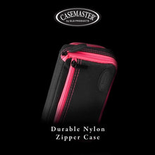 Load image into Gallery viewer, Casemaster Plazma Plus Dart Case Black with Pink Trim and Phone Pocket Dart Cases Casemaster 
