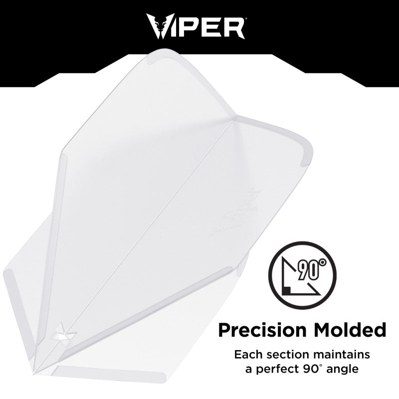 Viper Cool Molded Dart Flights Standard Clear