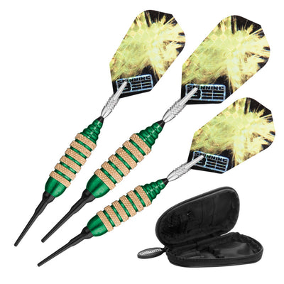 Viper Spinning Bee Green Soft Tip Darts 16 Grams