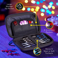 [REFURBISHED] Casemaster Sentinel Dart Case with Black Zipper Refurbished Refurbished GLD Products 