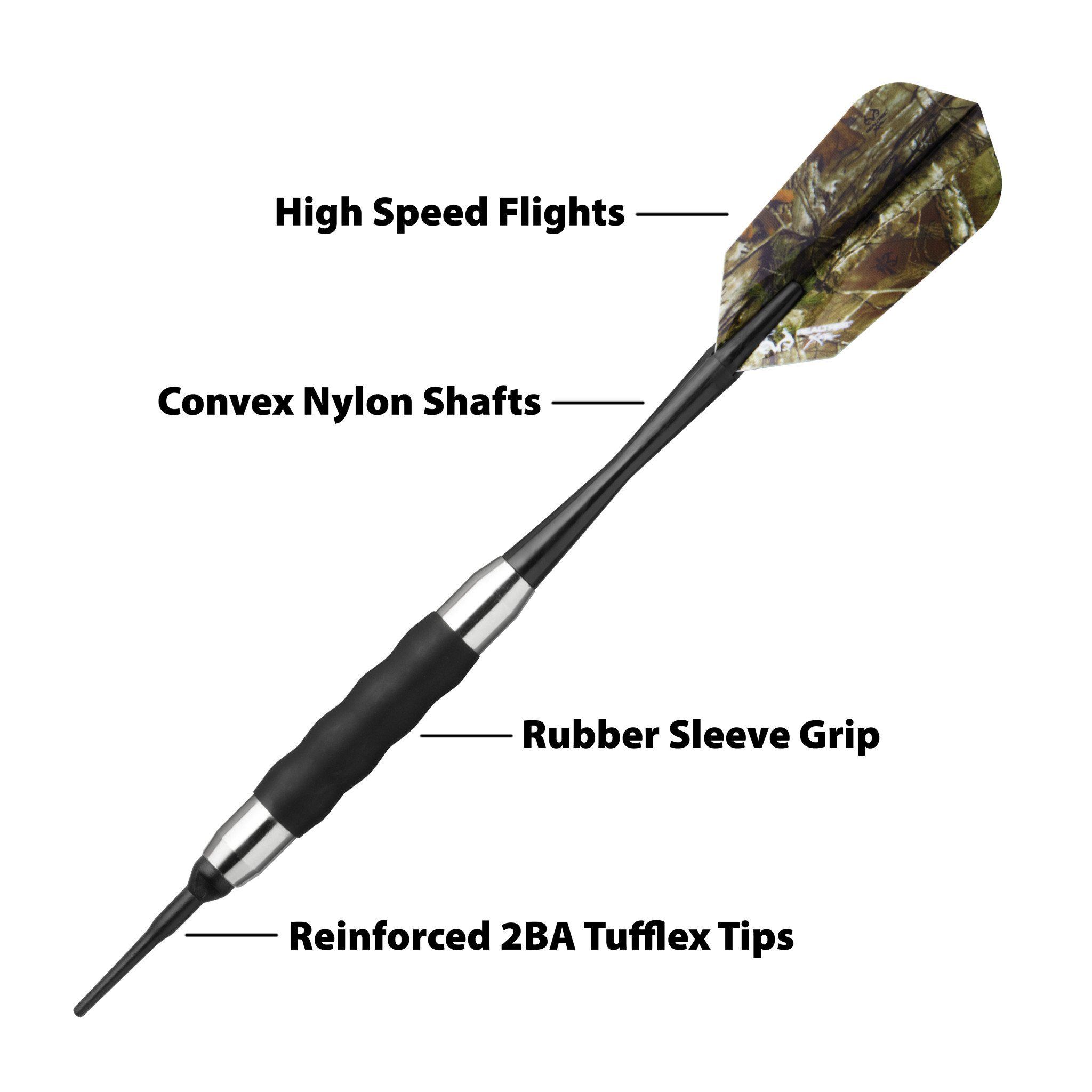 [REFURBISHED] Fat Cat Realtree Xtra Soft Tip Darts 16 Grams Refurbished Refurbished GLD Products 