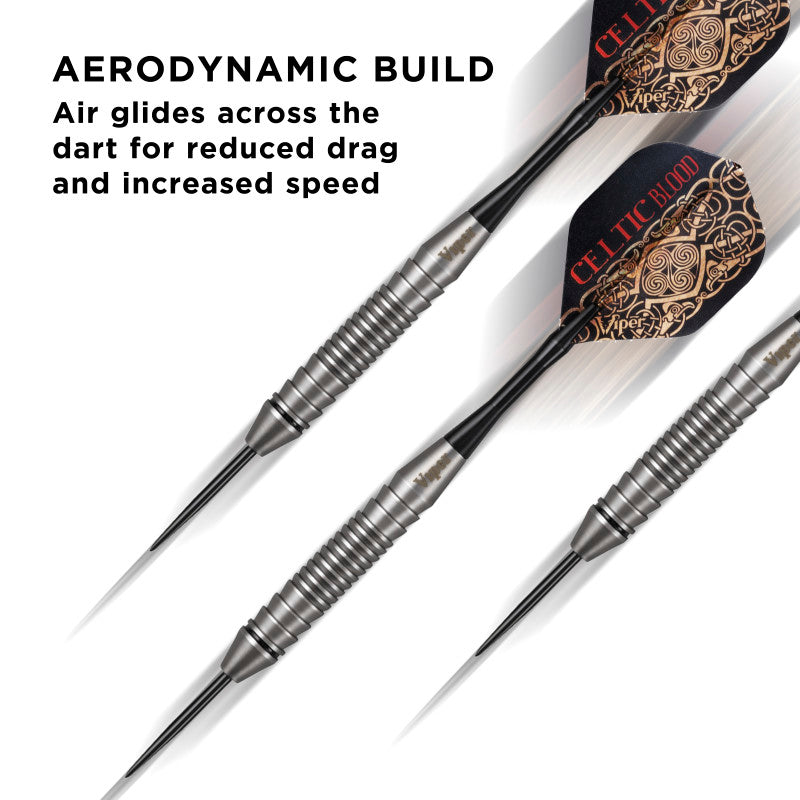 Viper Underground Steel Tip Darts Celtic Blood 22 Grams