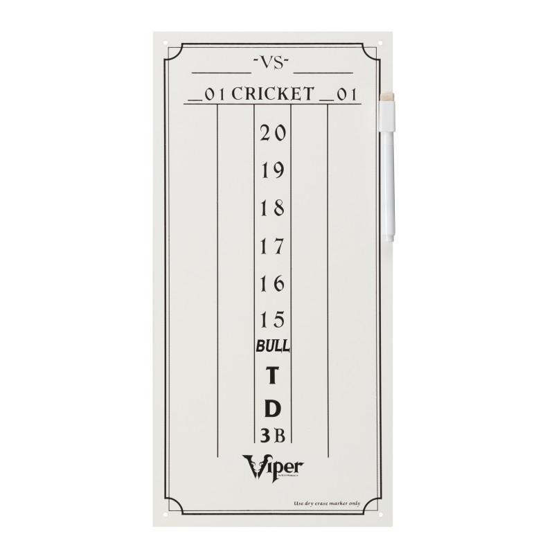 Viper Small Cricket Dry Erase Scoreboard Dartboard Accessories Viper 