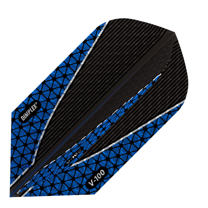 Viper Dimplex Dart Flights Slim Metallic Royal Blue V-100 Series