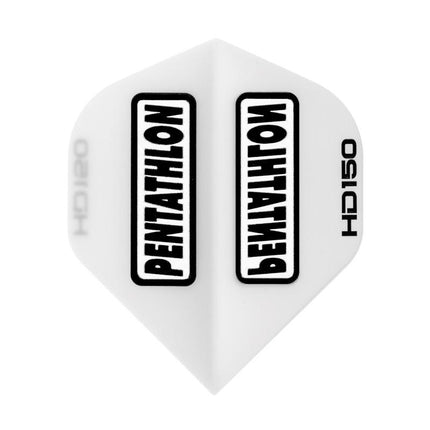 Pentathlon HD 150 Standard White Flights Dart Flights Viper 