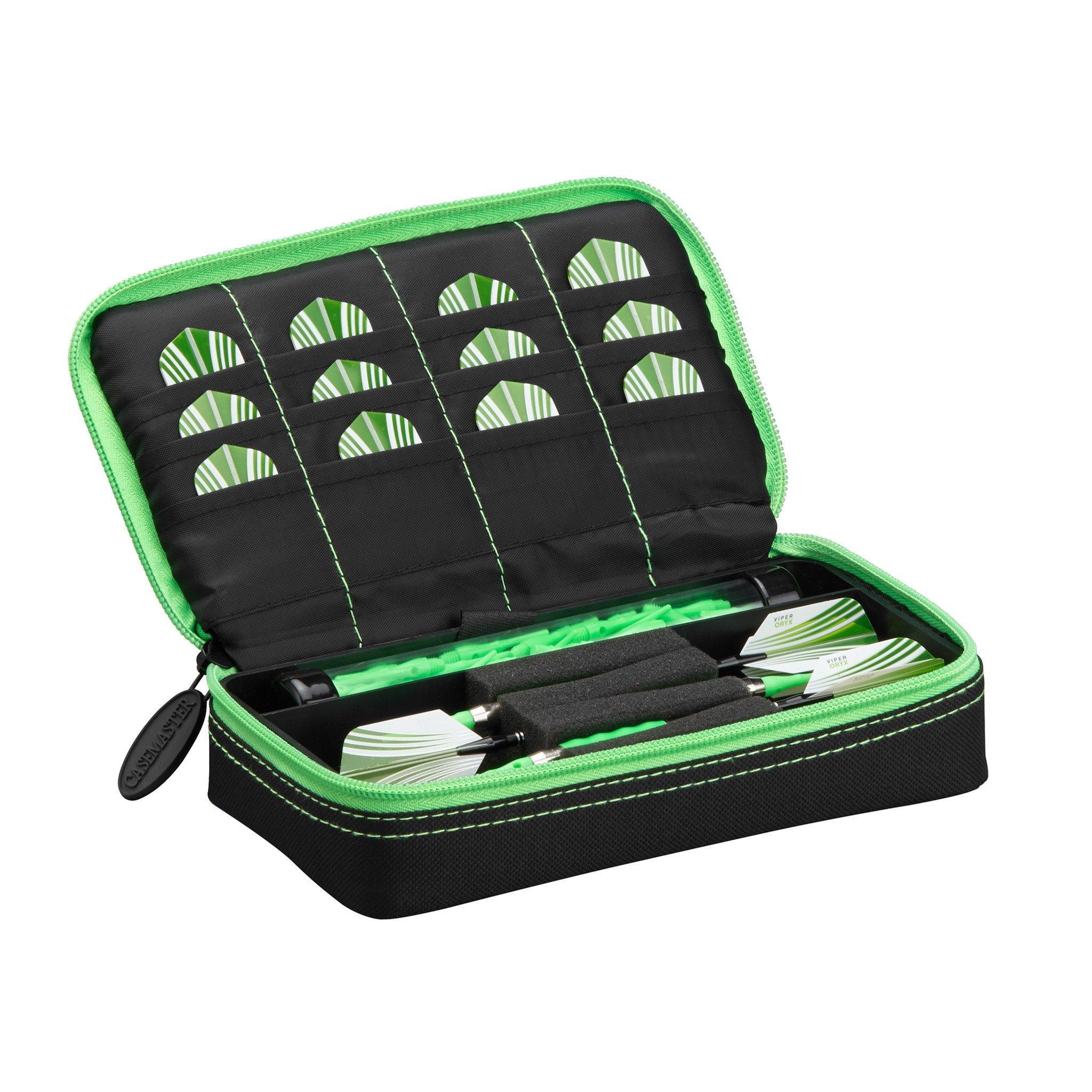 [REFURBISHED] Casemaster Plazma Dart Case Black with Green Trim Refurbished Refurbished GLD Products 