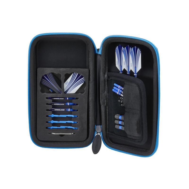 Casemaster Sport Dart Case With Blue Zipper Dart Cases Casemaster 
