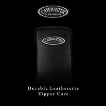 Load image into Gallery viewer, [REFURBISHED] Casemaster Mini Pro Black Leather Dart Case Refurbished Refurbished GLD Products 
