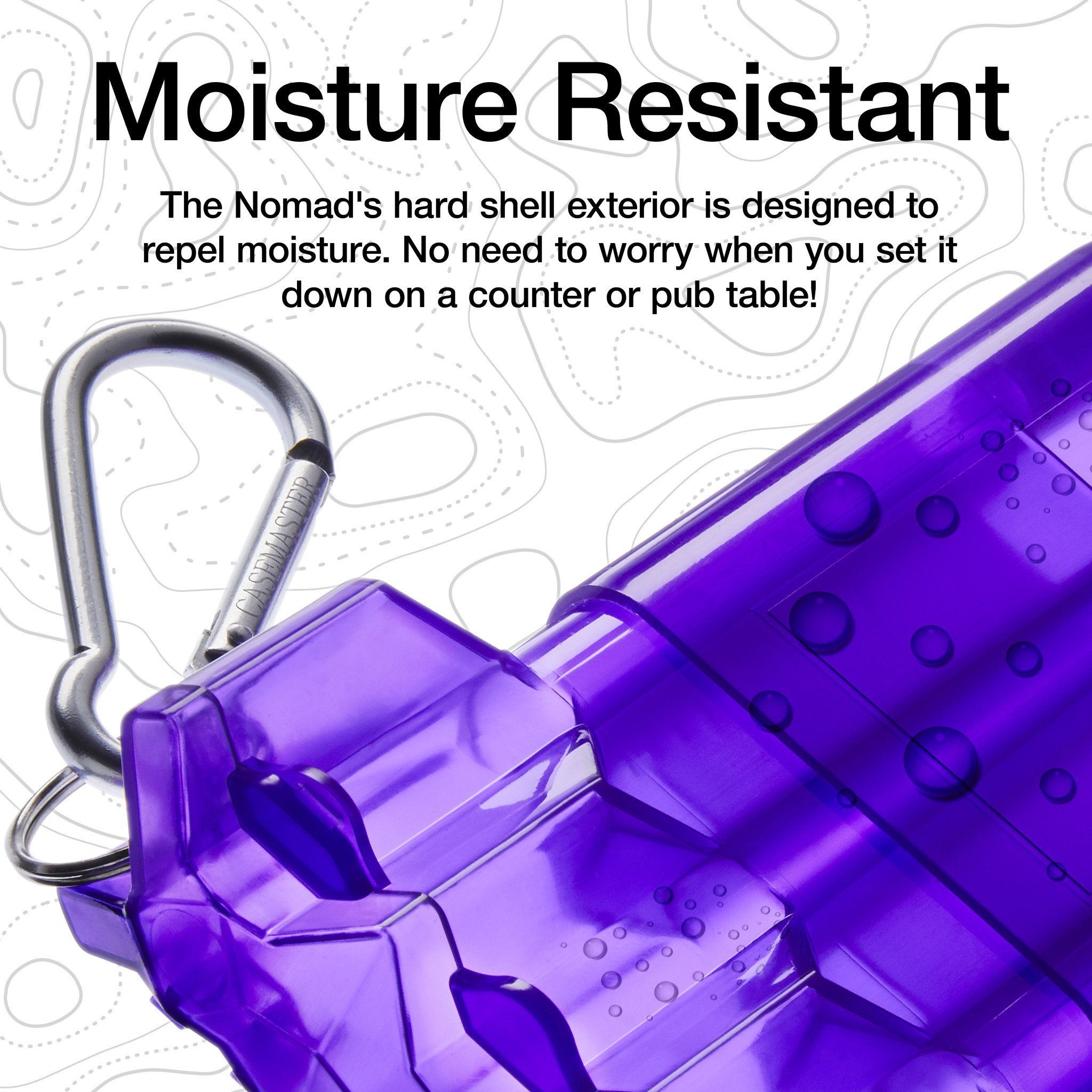 [REFURBISHED] Casemaster Nomad Adjustable Dart Case Purple Refurbished Refurbished GLD Products 