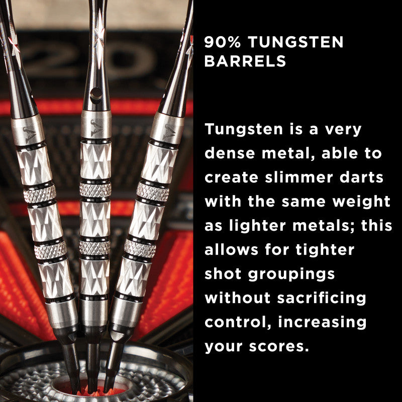 Diamond Darts 90% Tungsten Soft Tip Dart Set Black – GLD Products