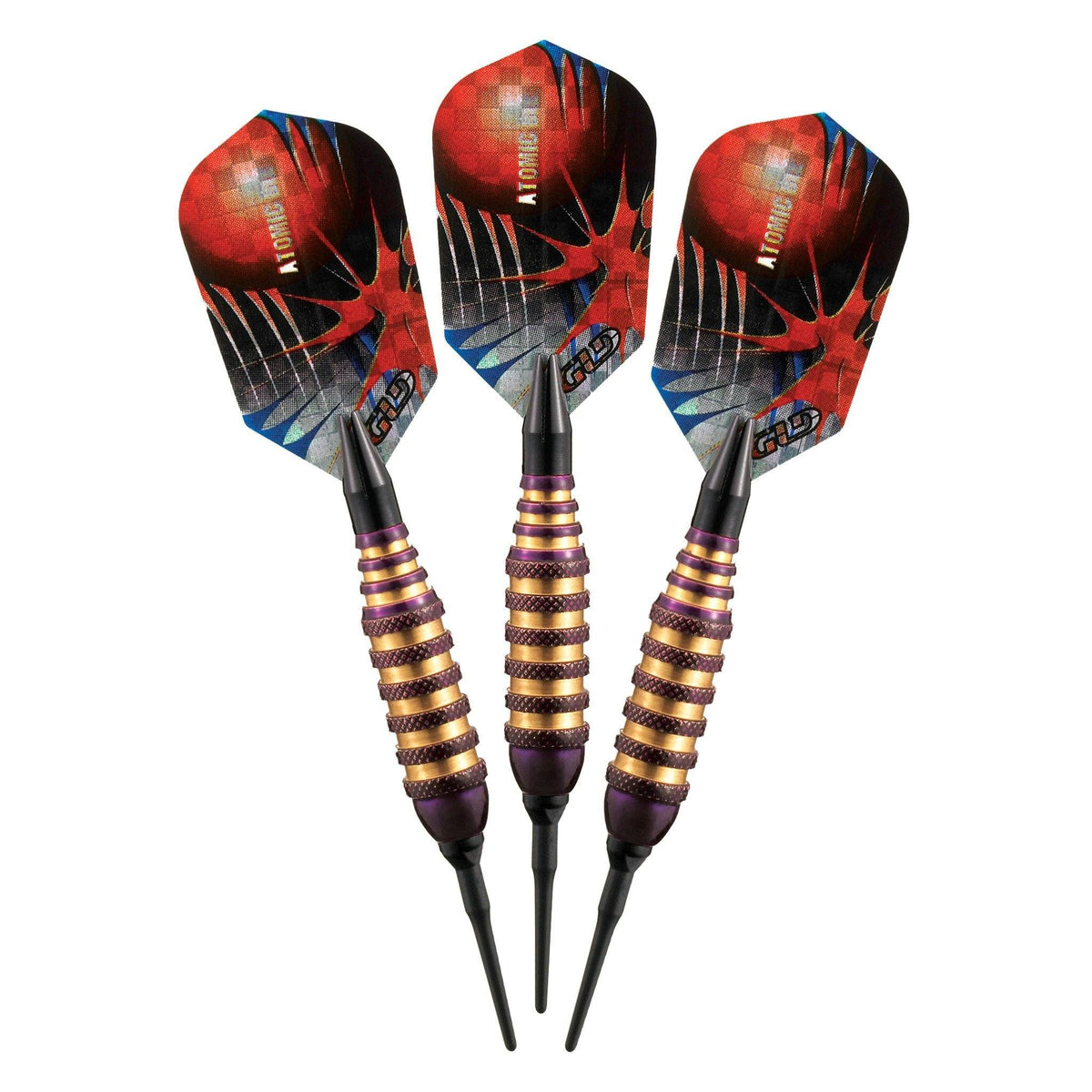 [REFURBISHED] Viper Atomic Bee Darts Purple Soft Tip Darts 16 Grams Refurbished GLD Products