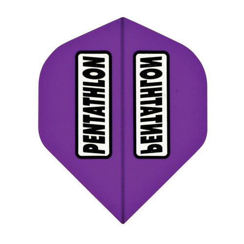 Pentathlon Standard Translucent Purple Flights Dart Flights Viper 