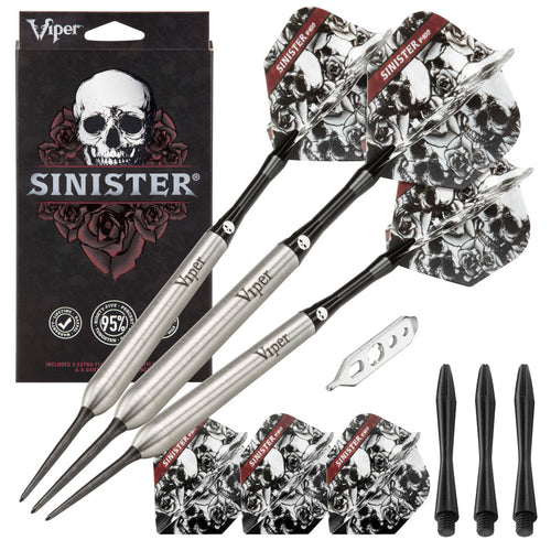 Viper Sinister 95% Tungsten Steel Tip Darts 25 Grams