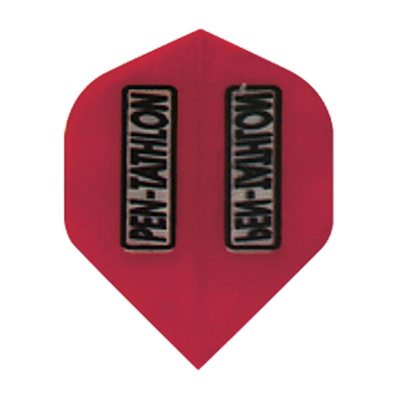 Pentathlon Standard Translucent Red Flights Dart Flights Viper 