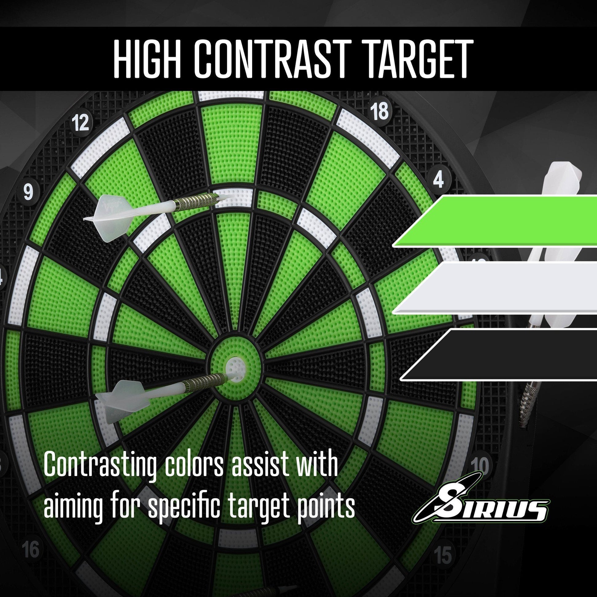 [REFURBISHED] Fat Cat Sirius 13.5" Electronic Dartboard (New Design) Refurbished Refurbished GLD Products 