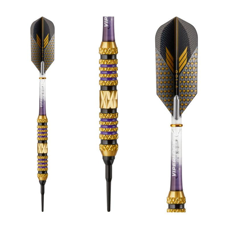 Viper Wizard Purple/Black Soft Tip Darts 18 Grams Soft-Tip Darts Viper 