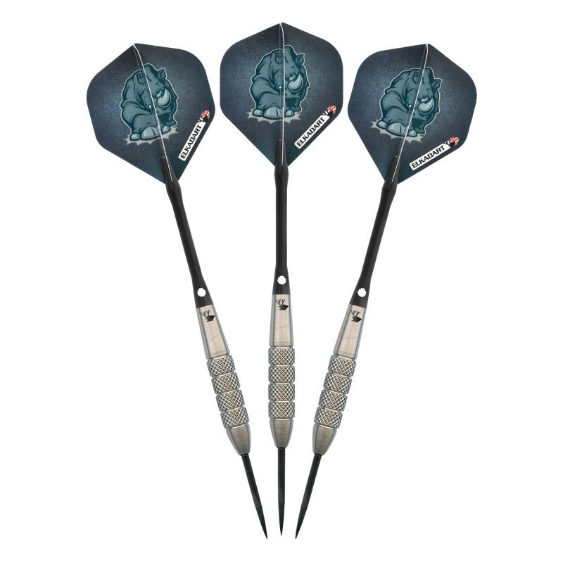 Elkadart Rhino 80% Tungsten Steel Tip Darts 27 Grams Steel-Tip Darts Elkadart 