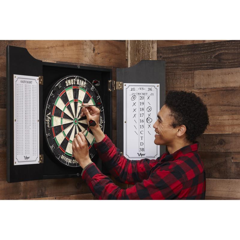 Viper Hudson Dartboard Cabinet Black Dartboard Cabinets Viper 