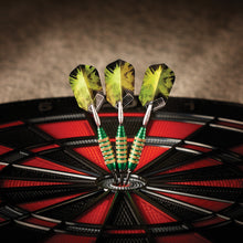 Load image into Gallery viewer, Viper Spinning Bee Green Soft Tip Darts 16 Grams
