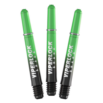 Viperlock Shade Dart Shaft Short Green