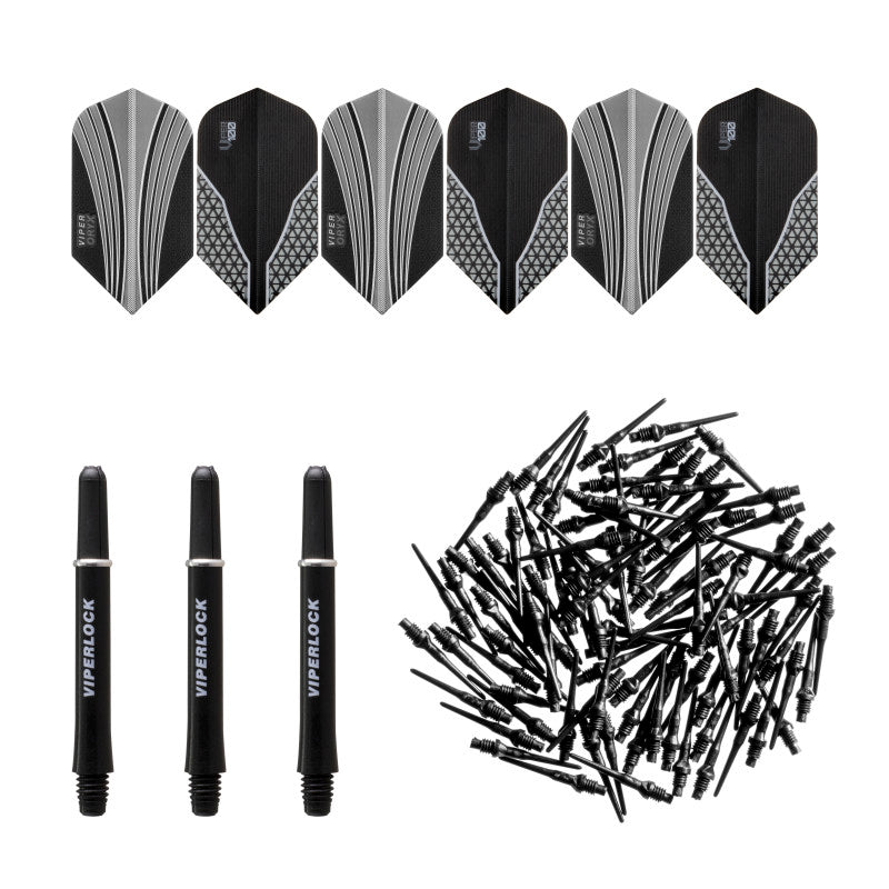 Viper Soft Tip Dart Accessory Set Black