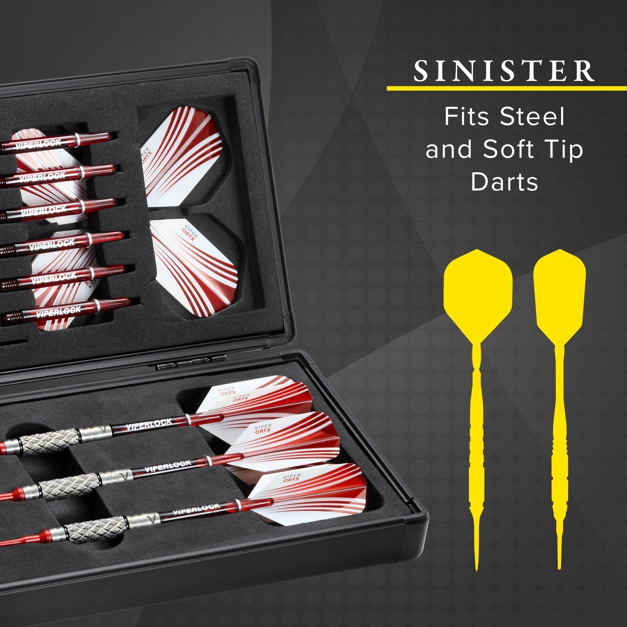 [REFURBISHED] Casemaster Sinister Magnetic Dart Case Refurbished Refurbished GLD Products 