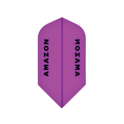 Amazon Slim Translucent Purple Flights Dart Flights Viper 