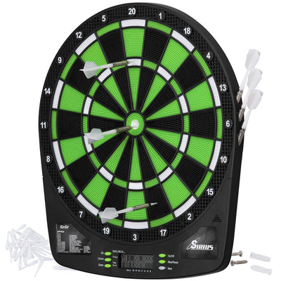 Fat Cat Sirius Electronic Dartboard, 13.5" Compact Target