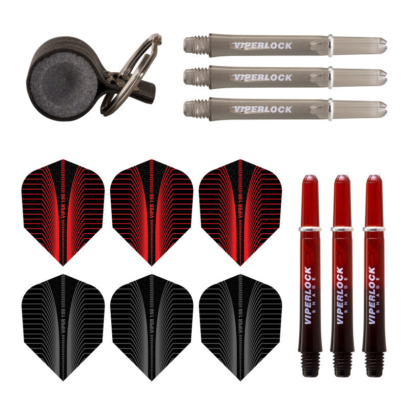 Viper Steel Tip Dart Accessory Set Red