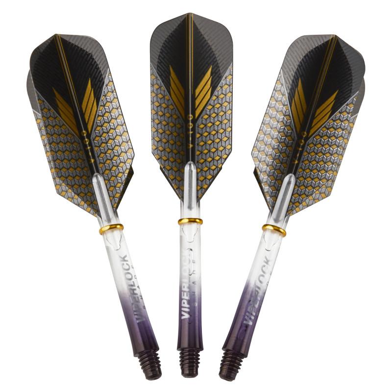 Viper Wizard Purple/Black Soft Tip Darts 18 Grams Soft-Tip Darts Viper 