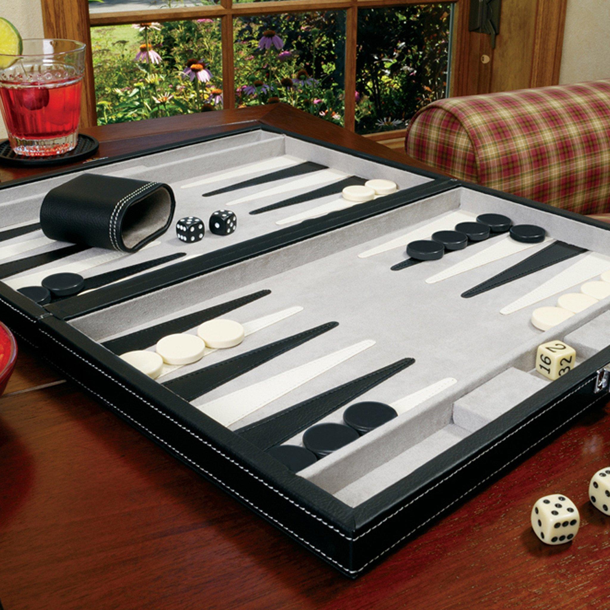 [REFURBISHED] Mainstreet Classics Classic 15" Backgammon Set Refurbished Refurbished GLD Products 