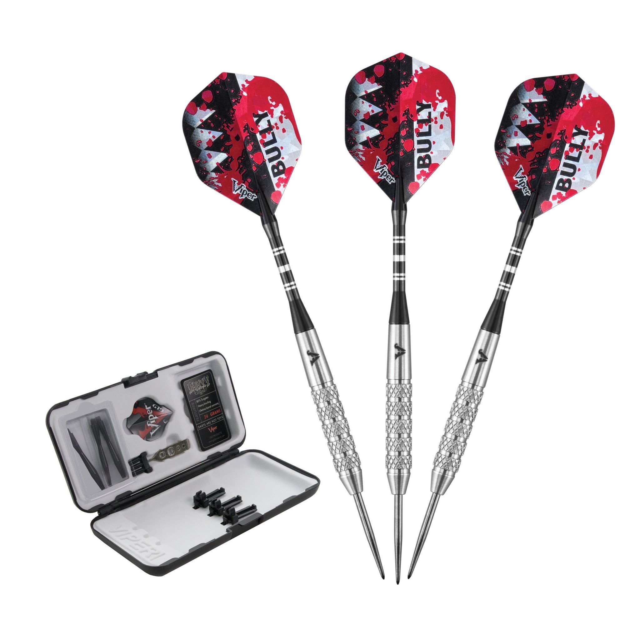 [REFURBISHED] Viper Bully Darts 80% Tungsten Steel Tip Darts 24 Grams Refurbished Refurbished GLD Products 
