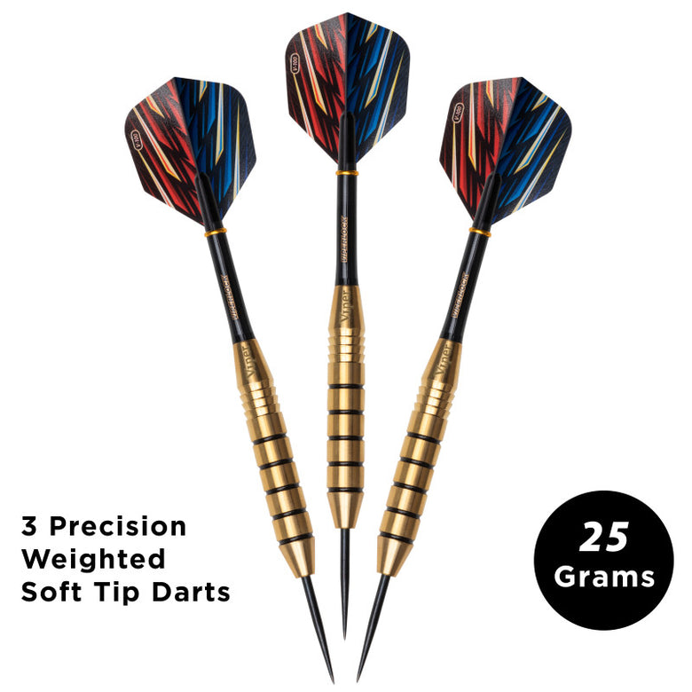 Viper Elite Brass Steel Tip Darts 25 Grams