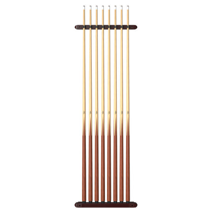 Fat Cat Mahogany 8 Cue 2-Piece Wall Cue Rack