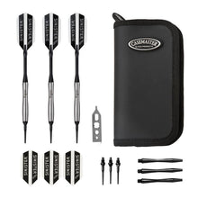 Load image into Gallery viewer, Viper Sinister Tungsten Darts Soft Tip Darts Tapered Barrel 18 Grams and Casemaster Deluxe Black Nylon Case Soft-Tip Darts Viper 
