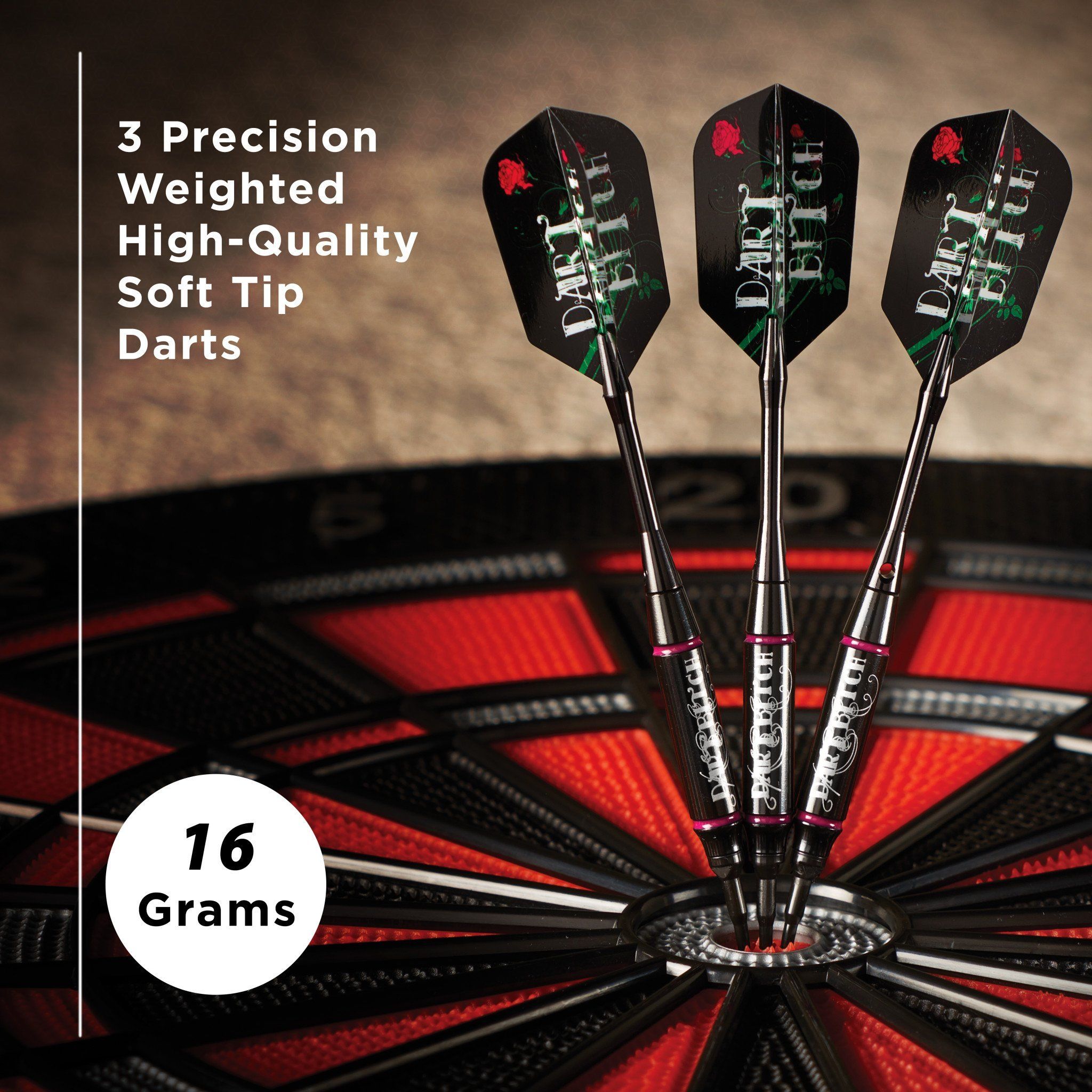 [REFURBISHED] Viper Vanity Dart Bitch Soft Tip Darts 16 Grams Refurbished Refurbished GLD Products 