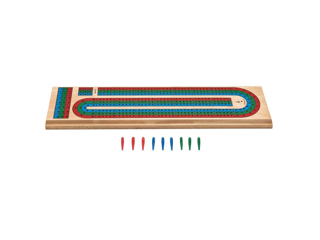 Mainstreet Classics Wooden Barony Cribbage Board Game Set Mainstreet Classics 