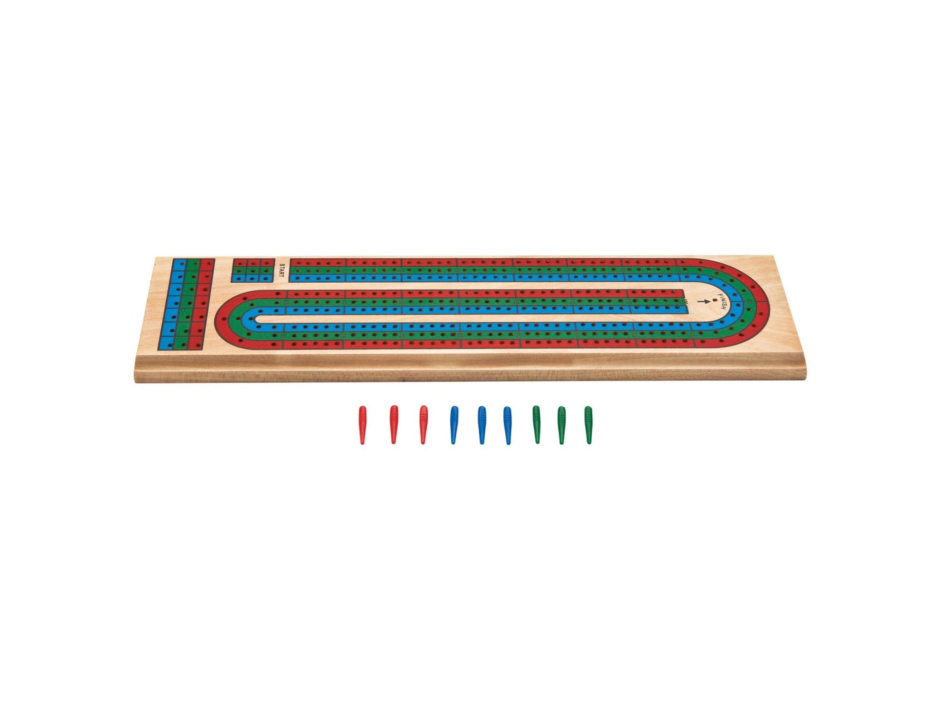 [REFURBISHED] Mainstreet Classics Wooden Barony Cribbage Board Refurbished Refurbished GLD Products 