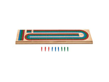 Load image into Gallery viewer, Mainstreet Classics Wooden Barony Cribbage Board Game Set Mainstreet Classics 
