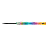 Elkadart Rainbow 90% Tungsten Steel Tip Darts Multi Color Titanium Coating 25 Grams