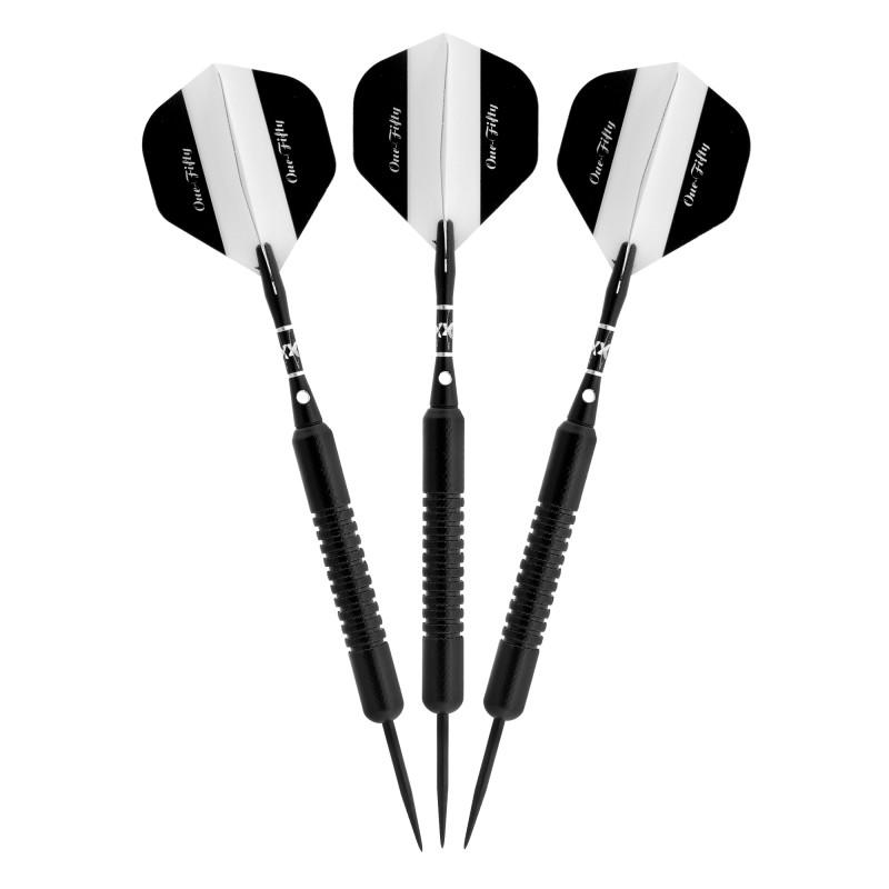 Elkadart Black 150 Jet Black Steel Tip 22 Grams Steel-Tip Darts Elkadart 