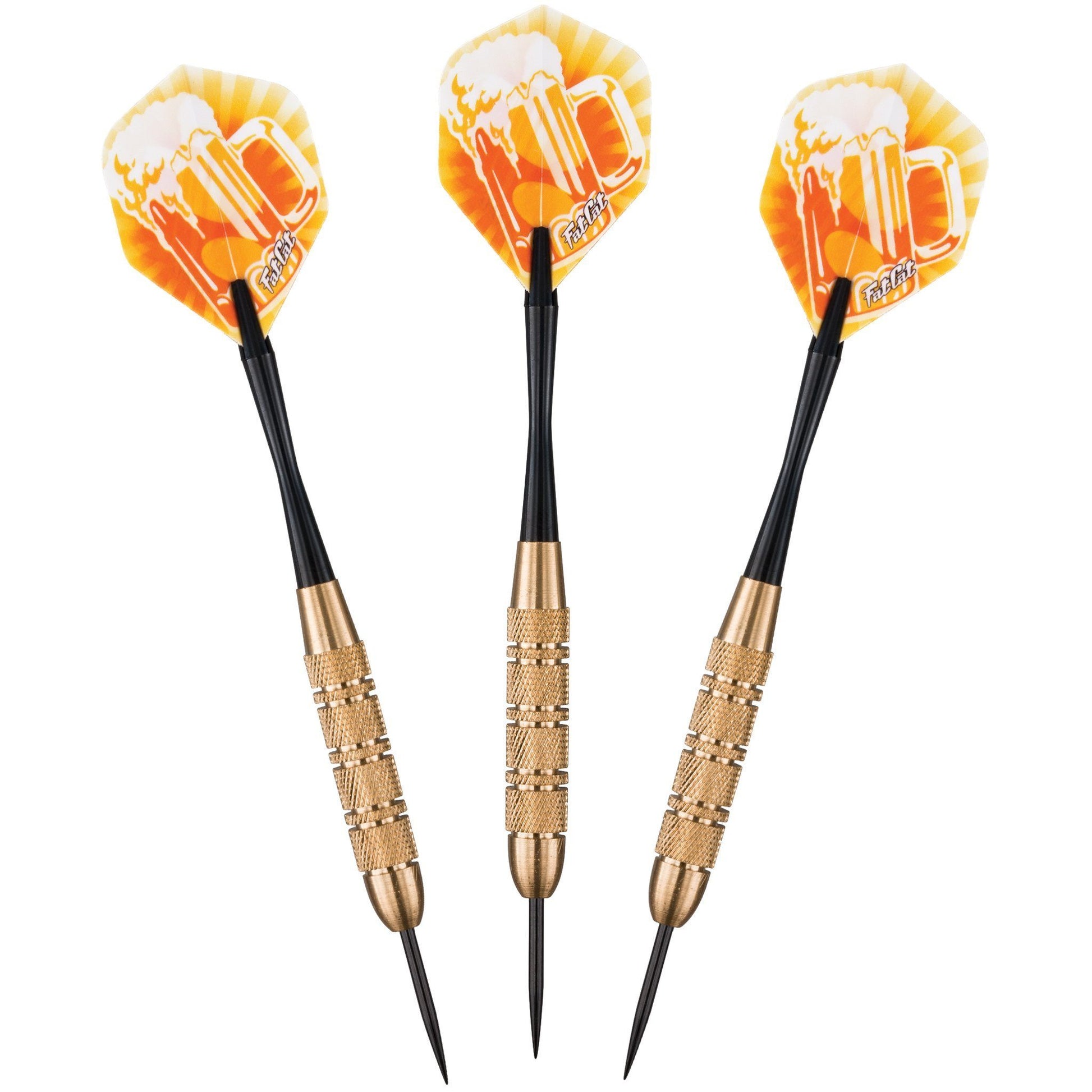 [REFURBISHED] Fat Cat Beer Darts Steel Tip Darts 17 Grams Refurbished Refurbished GLD Products 