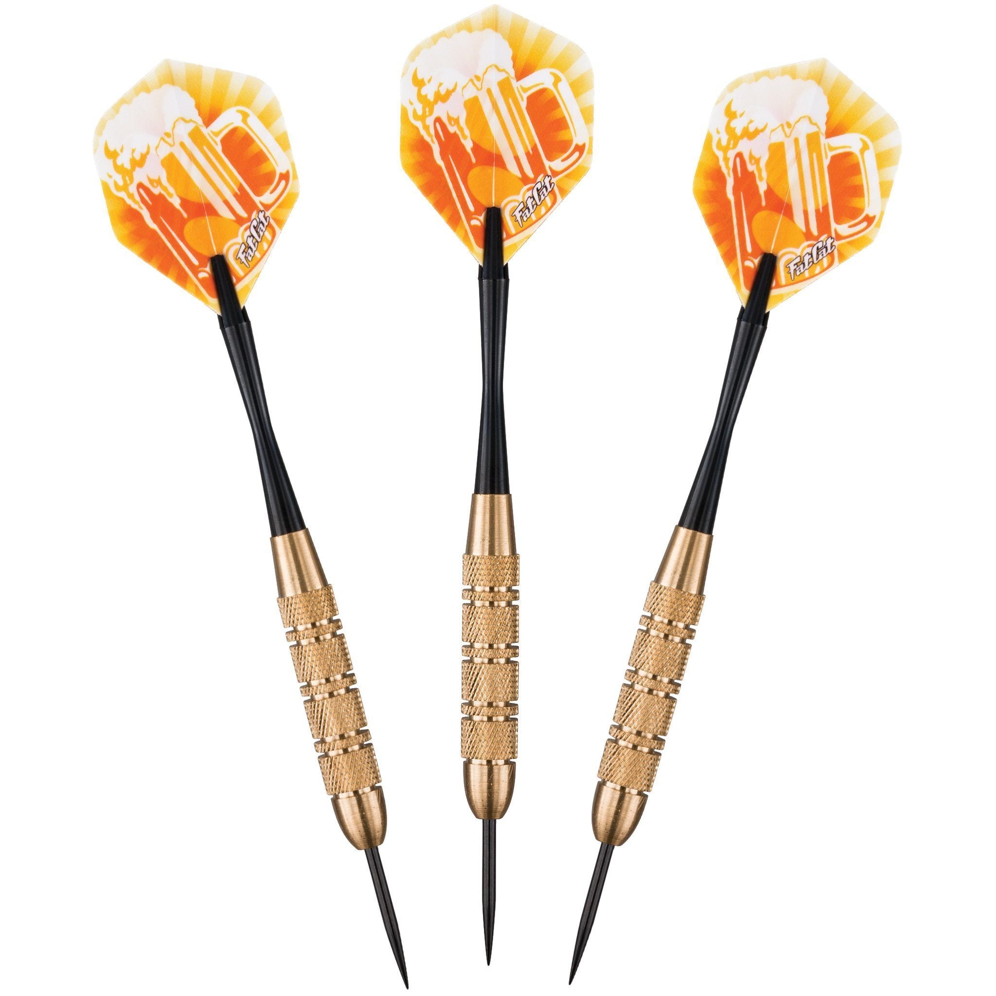 [REFURBISHED] Fat Cat Beer Darts Steel Tip Darts 17 Grams Refurbished Refurbished GLD Products 