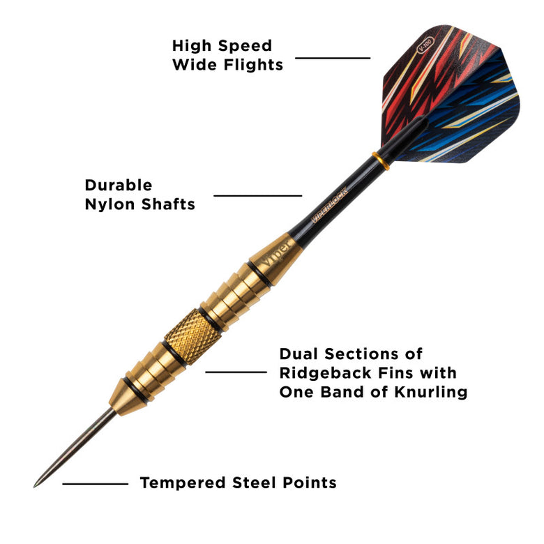 Viper Elite Brass Steel Tip Darts 24 Grams