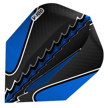 Load image into Gallery viewer, Viper Black Flux Dart Flights Standard Blue
