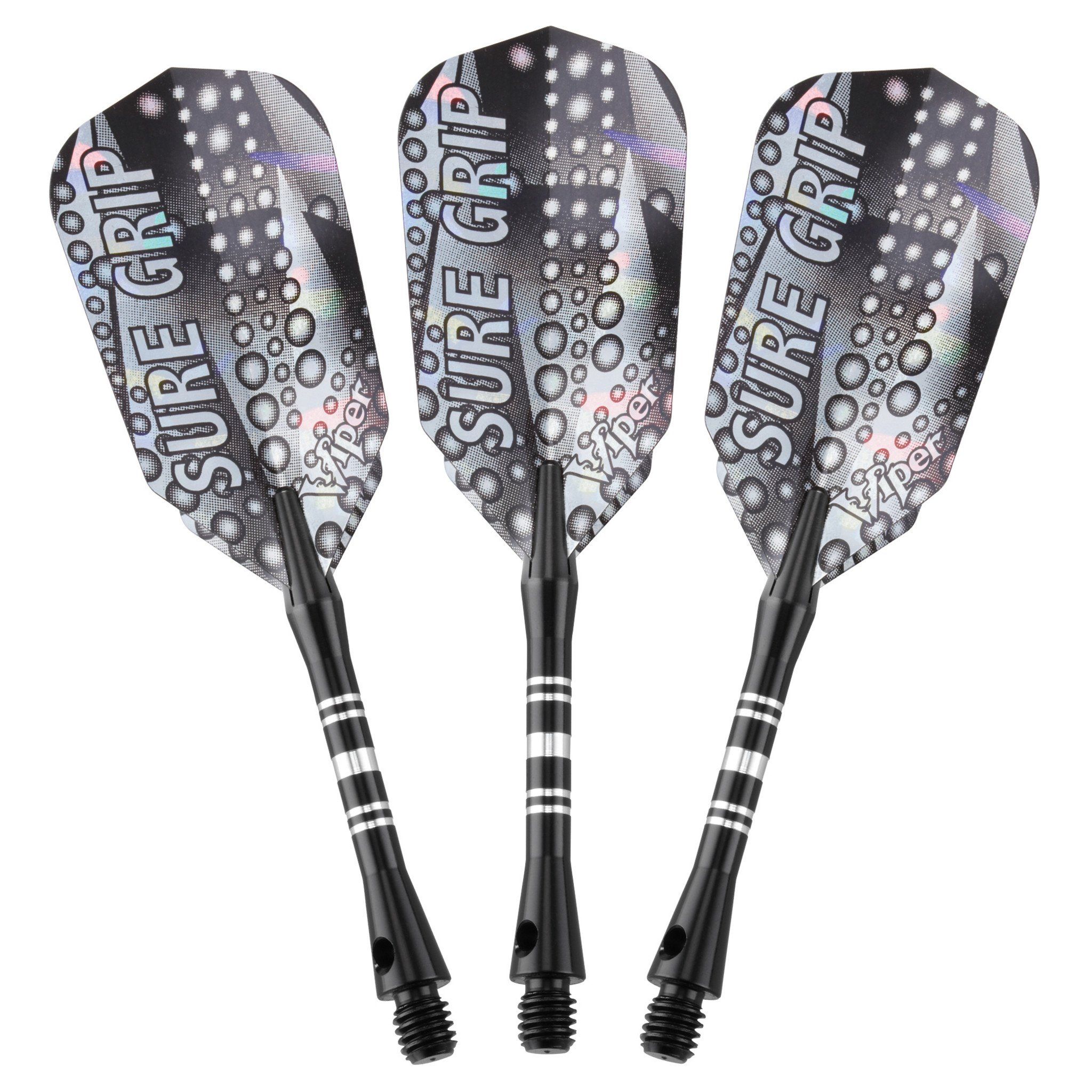 [REFURBISHED] Viper Sure Grip Darts Black Soft Tip Darts Refurbished Refurbished GLD Products 