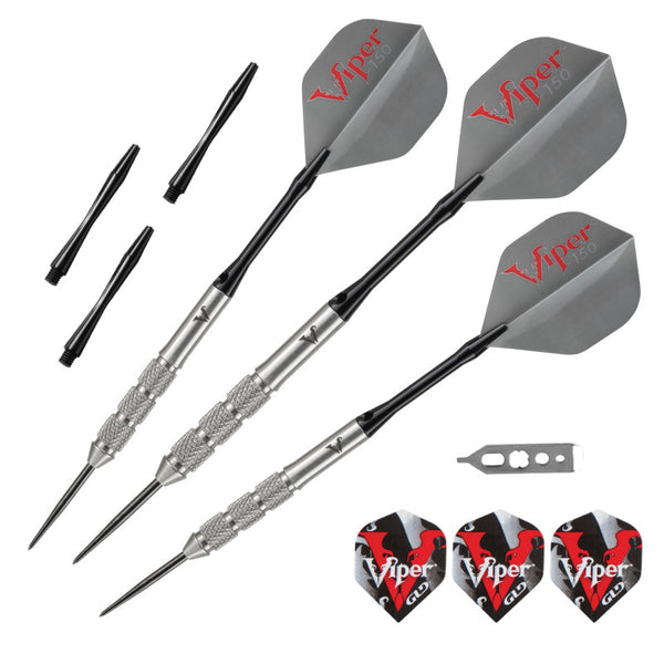 Viper V-Factor Darts 90% Tungsten Steel Tip Darts 24 Grams – GLD