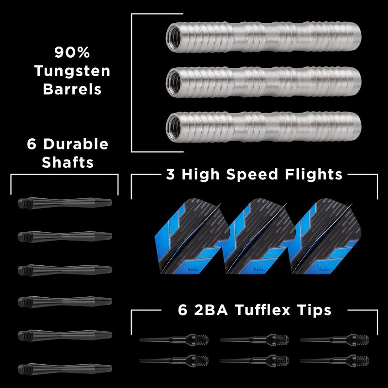 Fat Cat Bulletz 90% Tungsten Soft Tip Darts 18 Grams